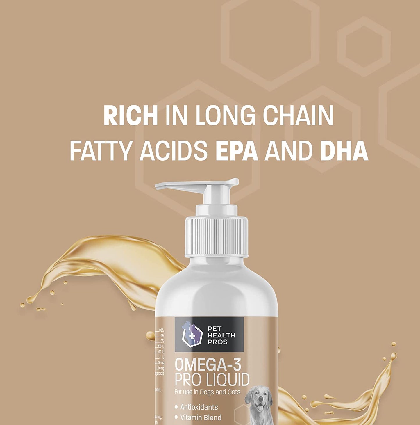 Omega 3 Fish Oil for Dogs - Skin & Coat Supplement