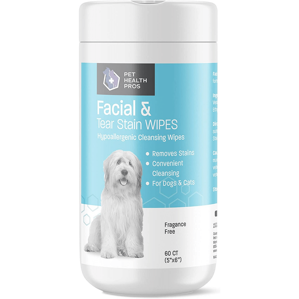 Tear stain top cleaner for dogs