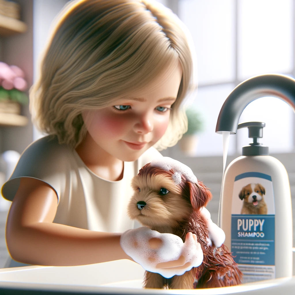 Gentle and Safe Puppy Shampoo