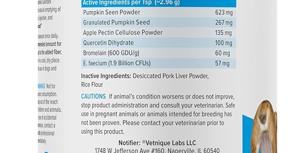 dog anal gland supplement