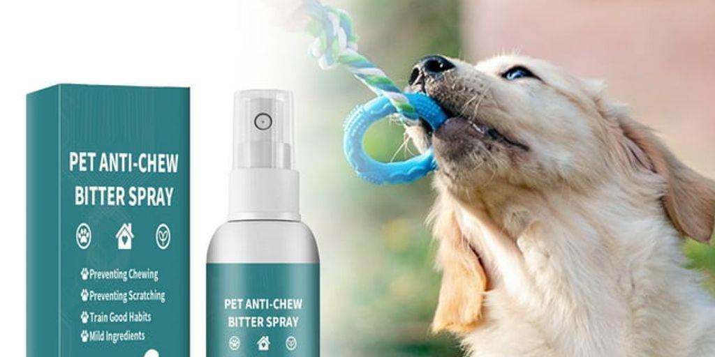 dog chewing repellent on furniture