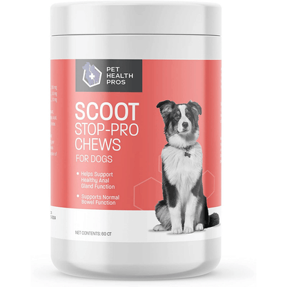 Scoot Stop-Pro Soft Chews for Dogs - Bowel Function Support