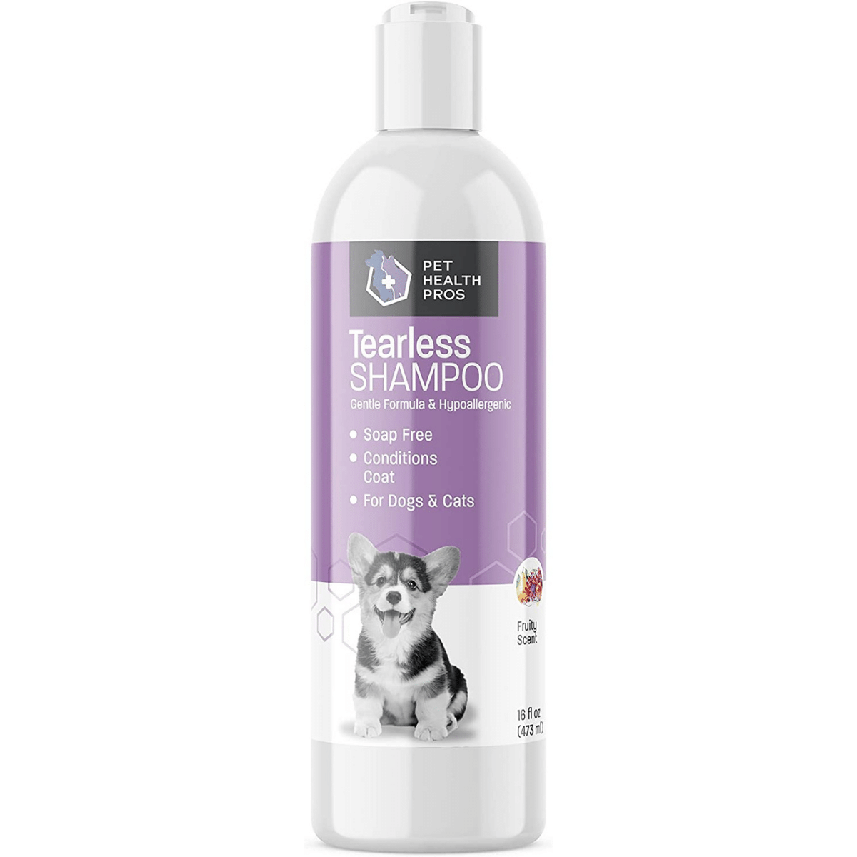 Tearless Dog Shampoo & Puppy Conditioner with Fruity Scent