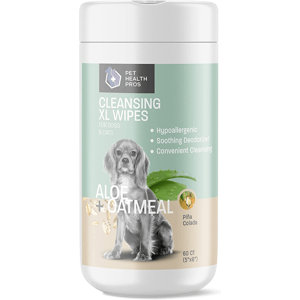 Pet Health Pros Aloe Oatmeal Pet Cleaning Wipes